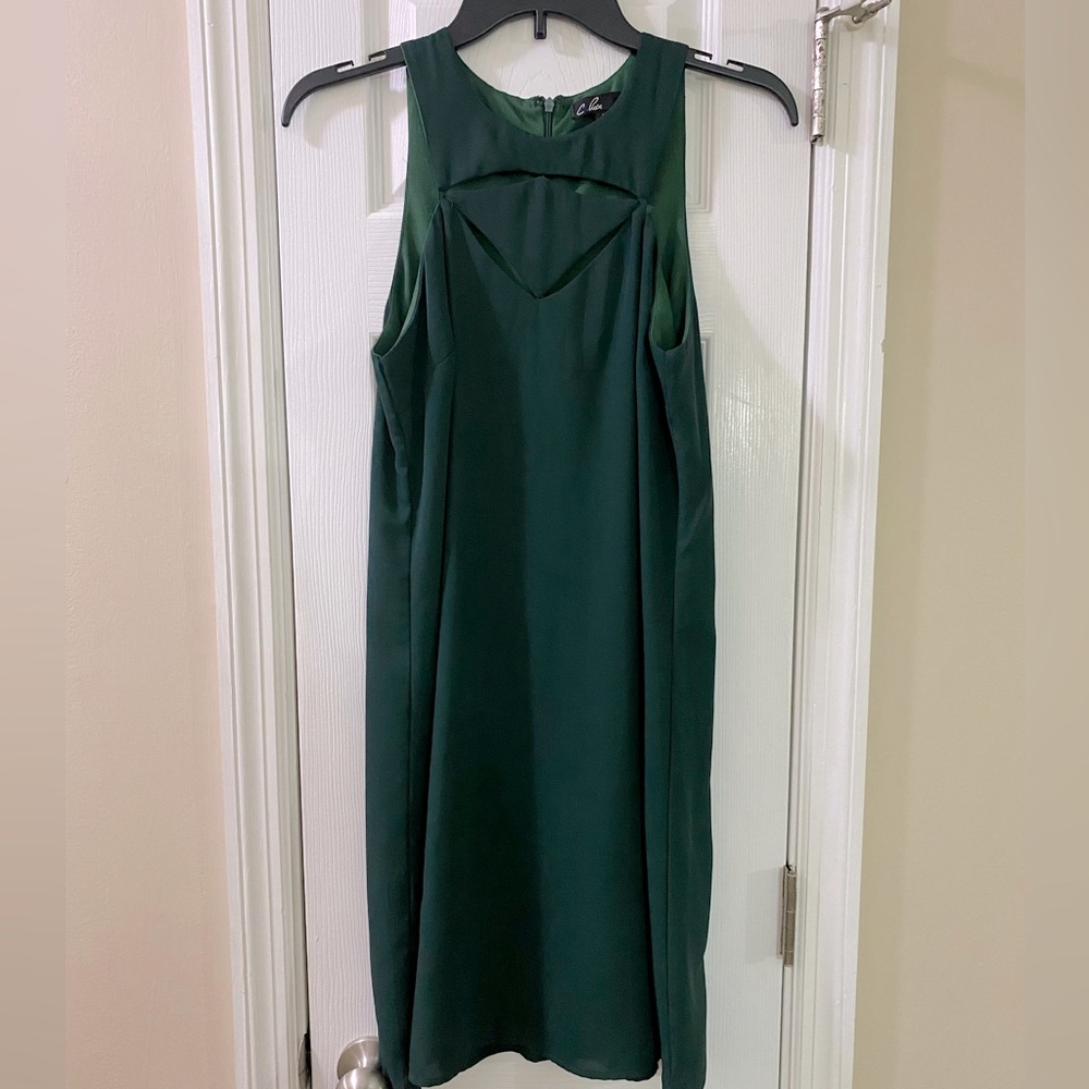 Green dress